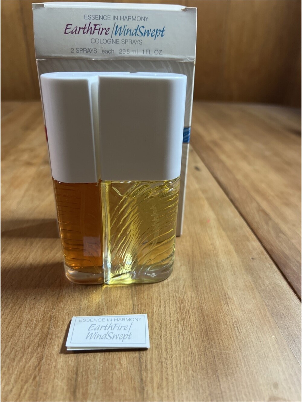 Avon Vintage Discontinued Earth Fire Wind Swept Cologne Spray NOS 1oz each